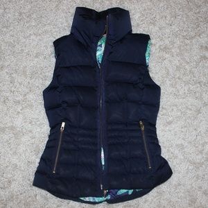 Lilly Pulitzer Extra Small Zipup Vest